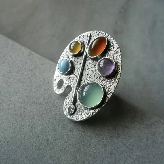 Anillo Paleta de pintura