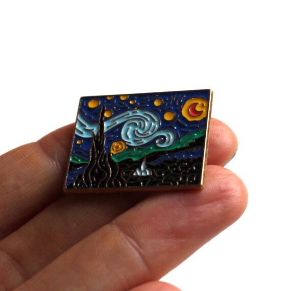 Pin LA NOCHE ESTRELLADA * Van Gogh