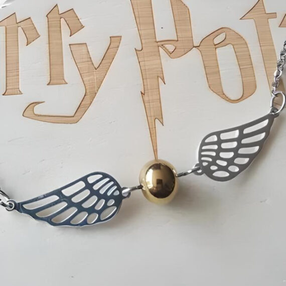 Collar Snitch  *Harry Potter* ACERO